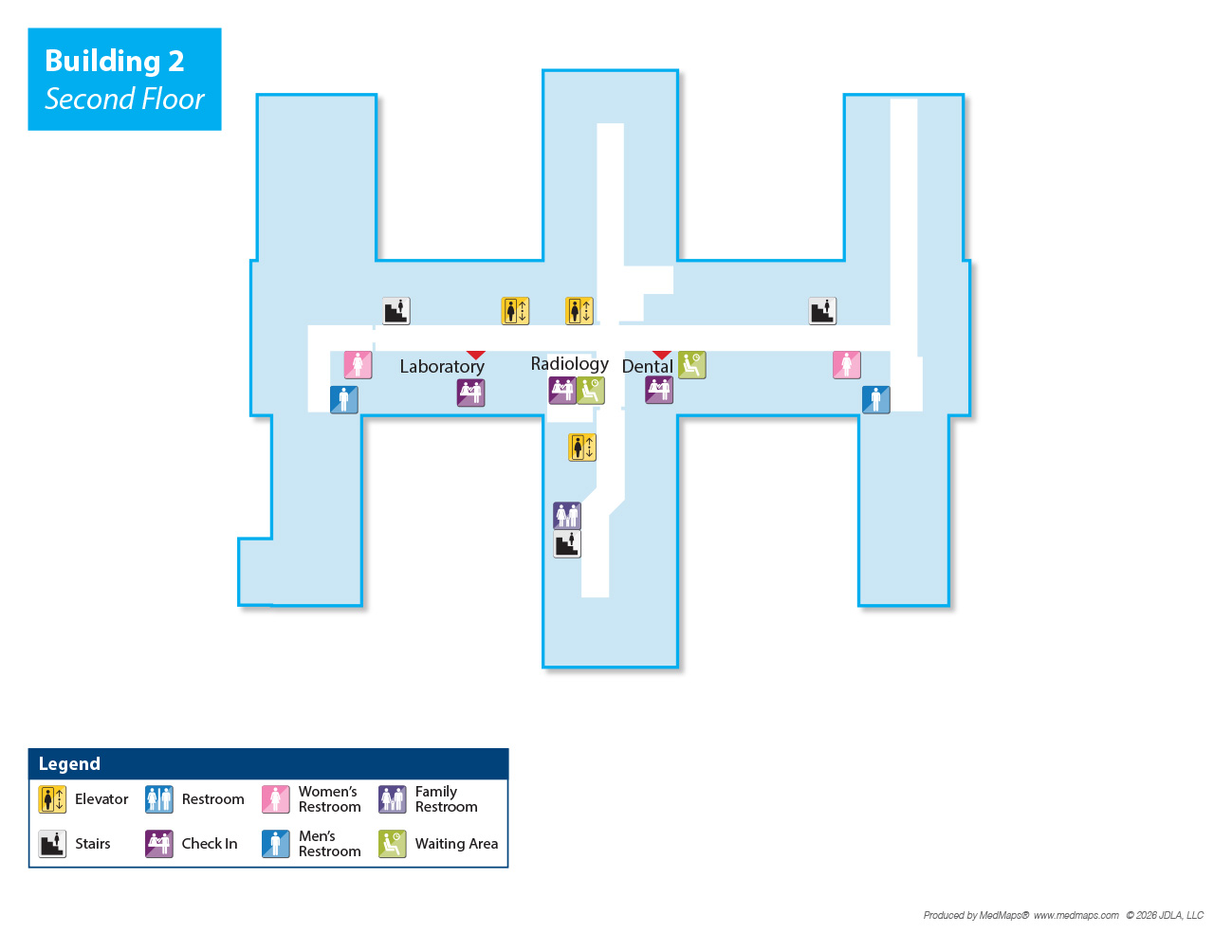 Building 2 Second Floor Floor Image