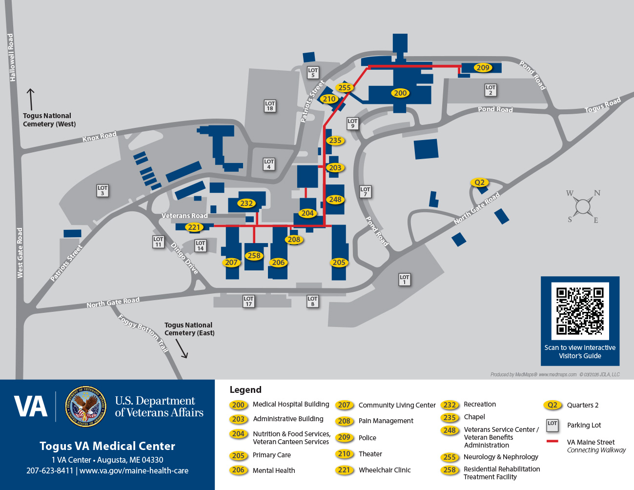 Campus 2D Map Floor Image