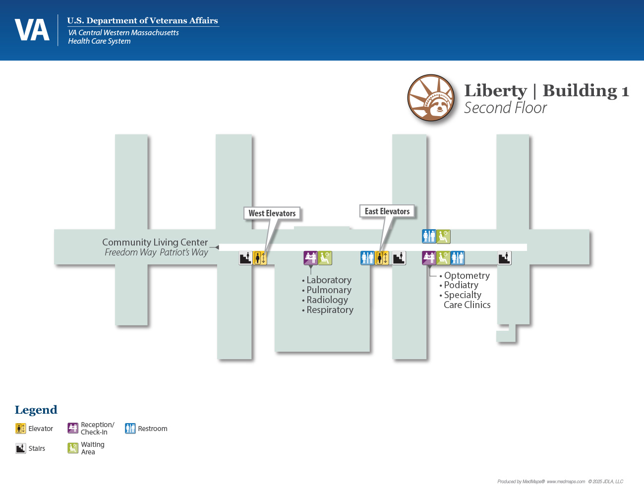 Building 1 Second Floor Floor Image