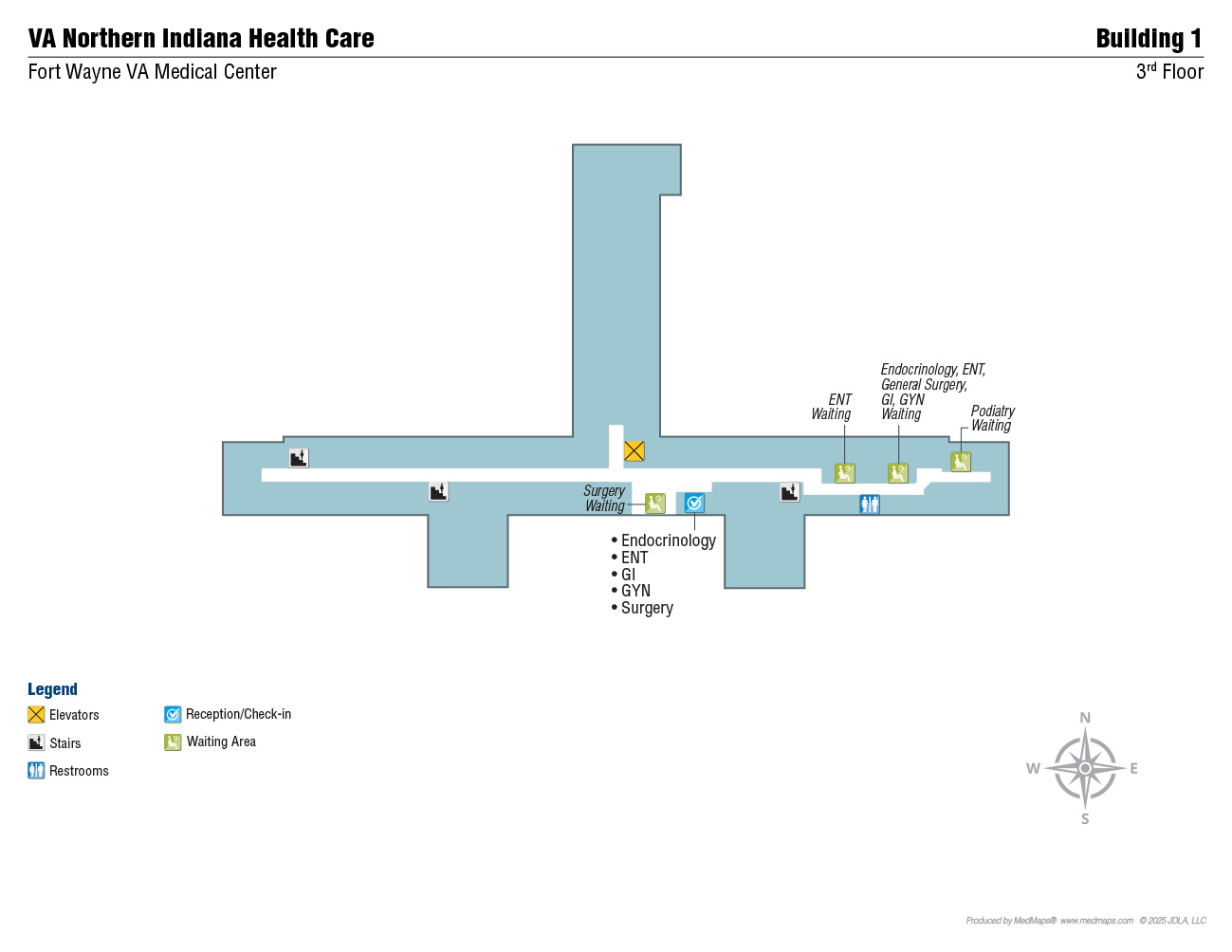 Building 1 Third Floor Floor Image